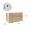 Shoe Rack Bench Storage Unit